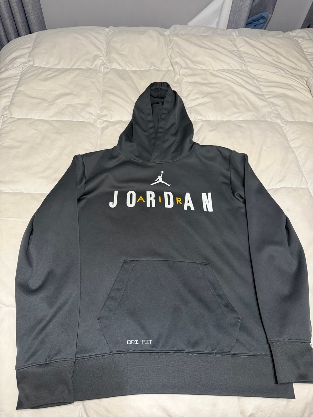 Grey Air Jordan Hoodie ( Like new )